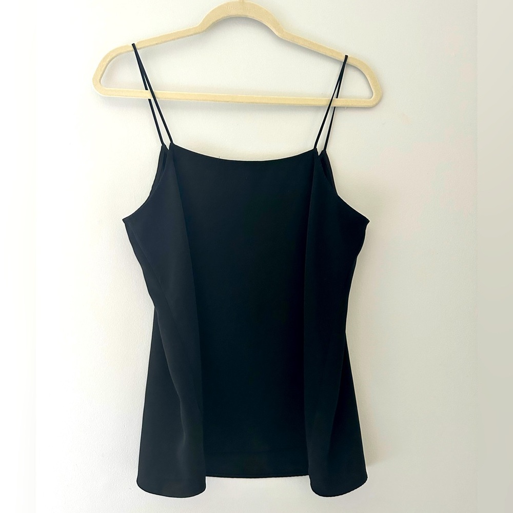 Uniqlo spaghetti string Black Camisole Size L
